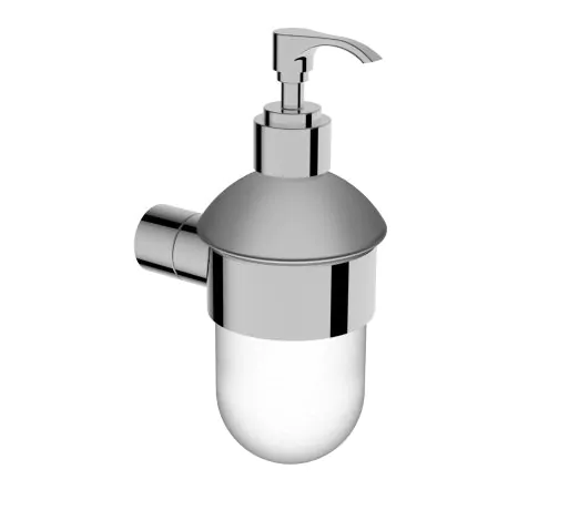 Just Taps Florence soap dispenser and holder Chrome