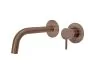 Just Tap VOS Single Lever Wall Mounted Basin Mixer with Spout 200mm