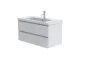 Catalano New Light 100 2 drawer unit Gloss White