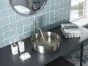 Just Taps Inox Stainless Steel Grade 316 Stainless Steel Counter Top Basin