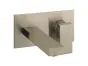 Crosswater Verge Basin 2 Hole Set - Brushed Stainless Steel