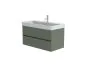 Catalano Zero 100 2 drawer unit Cement Grey