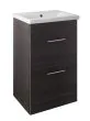 Just Taps Pace 500 Floor Standing Unit with Drawers and Basin – Black