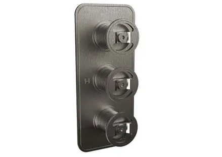 Crosswater UNION Thermostatic Shower Valve with 2 Way Diverter Wheel Control