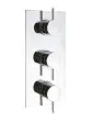 Crosswater Elite Lever Thermostatic Shower Valve with 3 Way Diverter