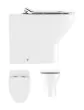 Crosswater Kai Back to Wall Toilet with Soft Close Seat