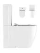 Crosswater Kai X Compact Close Coupled Toilet with Cistern & Soft Close Seat