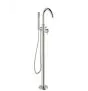 Crosswater MPRO Floor Mounted Bath Shower Mixer - Brushed Stainless Steel