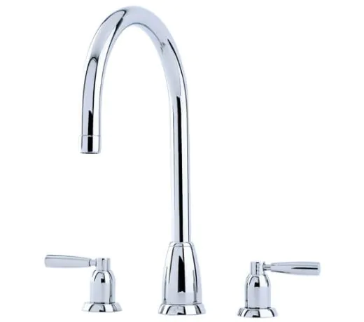 Perrin & Rowe Callisto Kitchen Sink Mixer Tap With C-Spout Lever Handle