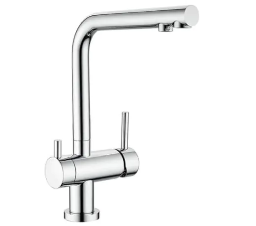Clearwater Hydra L Swivel Spout Kitchen Sink Mixer Tap With Cold Filter