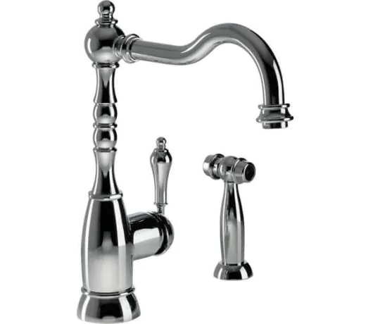 Abode Bayenne Single Lever Kitchen Tap With Integrated Handspray