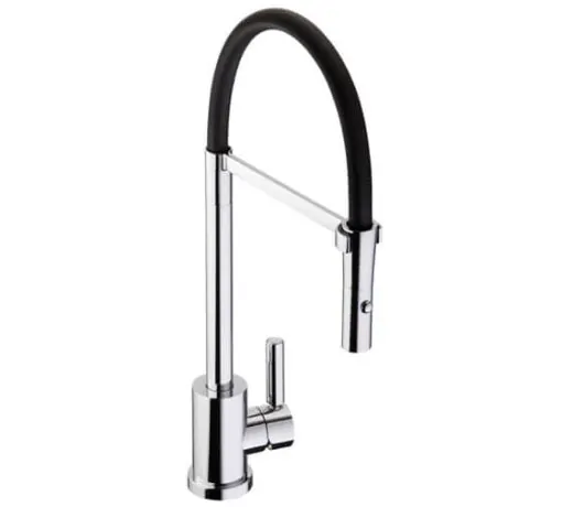 Abode Atlas Professional Single Lever Pull Around Kitchen Tap With Spray