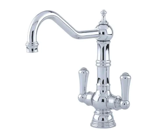 Perrin And Rowe Picardie Chrome Kitchen Sink Mixer Tap