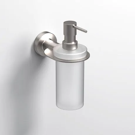 Bathroom Origins Tecno Project Brushed Nickel Soap Dispenser