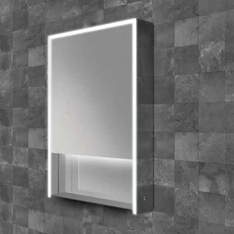 HIB Verve Mirrored LED Cabinet 80cm x 70cm x 12cm
