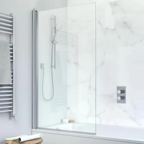 Crosswater Design+ Single Bath Screen