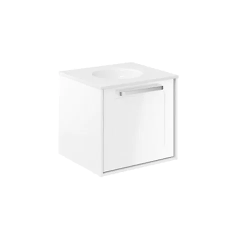 Crosswater Infinity 500 Framed Unit White Gloss IF5000DFRWG 