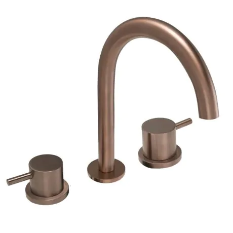 Just Tap VOS  3 hole deck mounted basin mixer BRONZE
