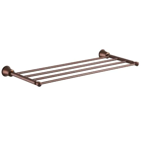 Flova Liberty 4-towel shelf – Oil Rubbed Bronze