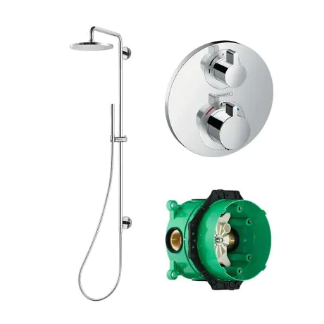 Abacus Kit T10 - Temptation Thermostatic Shower Column