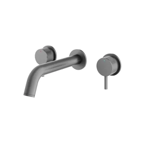Abacus Iso Pro Concealed Basin Mixer Matt Anthracite