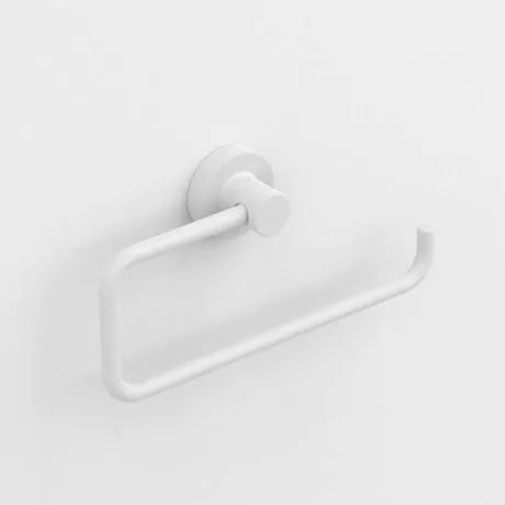 Bathroom Origins Tecno Project White Open Towel Ring