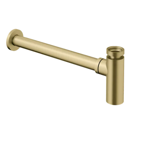 Crosswater 3ONE6 Lever 316 Brushed Brass Tall Bottle Trap