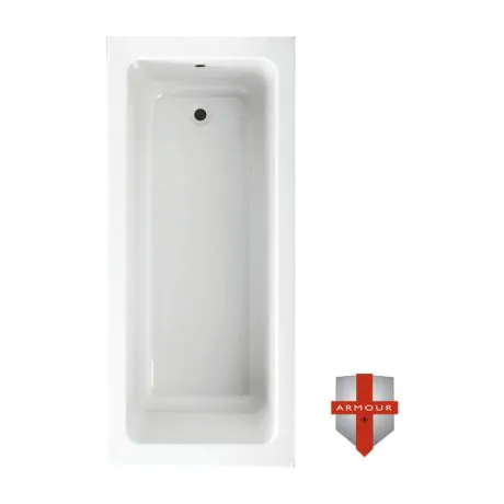 Abacus Series 2 Single-Ended Bath 1700X750 Square A C/W Legset - Drilled 210Lt