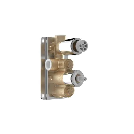Saneux COS & TOOGA Thermostatic valve body of 2-hole, one outlet