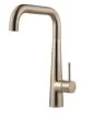 Clearwater Porrima U Spout Kitchen Tap - Brushed Nickel