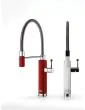 Gessi Happy Semi-professional single lever monobloc with flexible spout and detachable single flow spray head