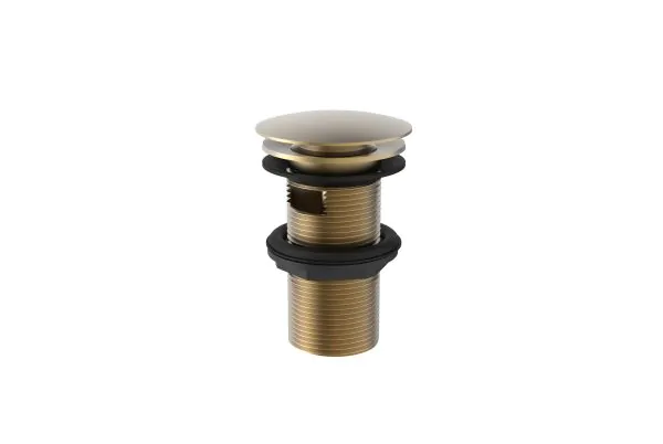 Saneux Clicker Waste – Slotted – Brushed Brass