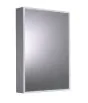 Just Taps Mirror cabinet with sensor switch and shaving socket 500mm