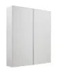 Just Taps Mirror Cabinet without light 600mm – White