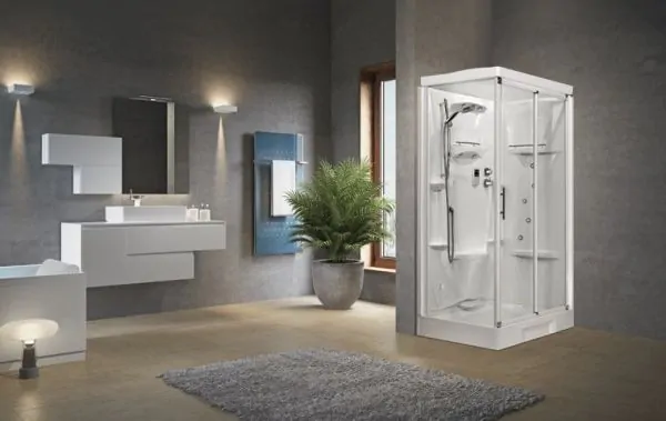 Novellini New Holiday R90 Standard Quadrant Shower Enclosure