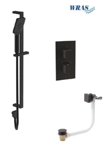 Saneux TOOGA 2-Way Shower Kit – Matte Black