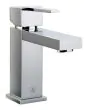 Just Taps Athena Lever Single Lever Basin Mixer Without Pop up Waste