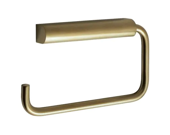 Just Taps VOS Toilet Roll Holder Brushed Brass