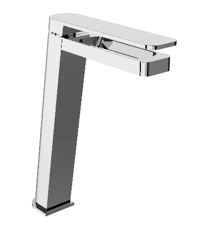 Just Taps AXEL Chrome single lever tall basin mixer