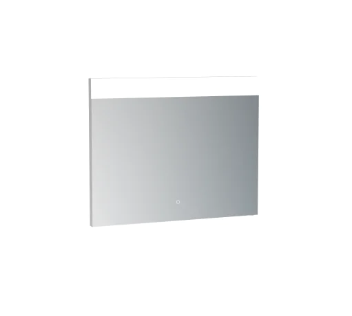 Saneux MATTEO 75cm electric mirror with horizontal top light, and down lighting
