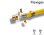 Flexigas Flexible Stainless Steel Gas Pipe 28mm