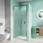 Crosswater Shower Enclosures Infinity 8 Hinged Door 900mm