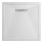 Crosswater Stone Resin Shower Trays 25mm Linear Waste Square 900 x 900mm