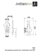Just Taps Base Single Lever Manual Valve 1 Outlet shower valve