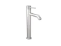 Saneux COS tall basin mixer with knurled handle – Brushed Nickel