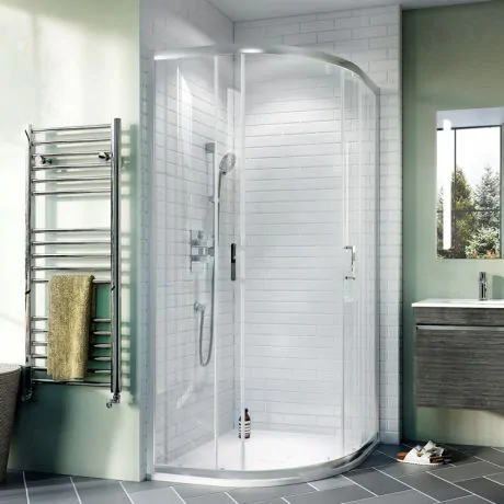 Crosswater Shower Enclosures Kai 6 Quadrant Double Doors 800mm