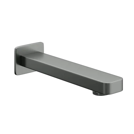 Abacus Edge Wall Mounted Bath Spout Matt Anthracite