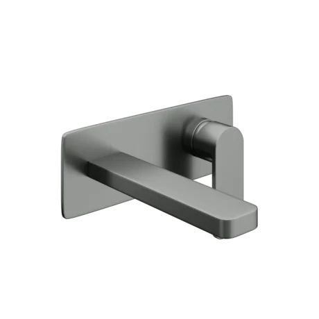 Abacus Edge Wall Mount Concealed Basin Mixer Anthracite