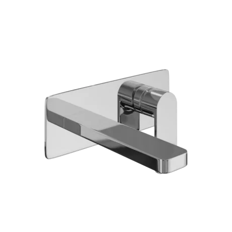 Abacus Edge Wall Mount Concealed Basin Mixer Chrome